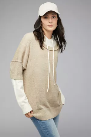 wholesale clothing solid round neck sweater top davi & dani