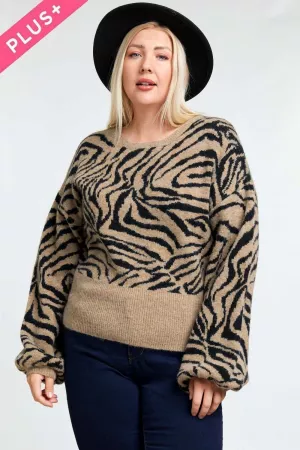 wholesale clothing animal printed boat neck sweater davi & dani