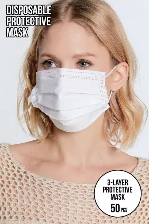 wholesale clothing 3 layer disposable protective masks davi & dani