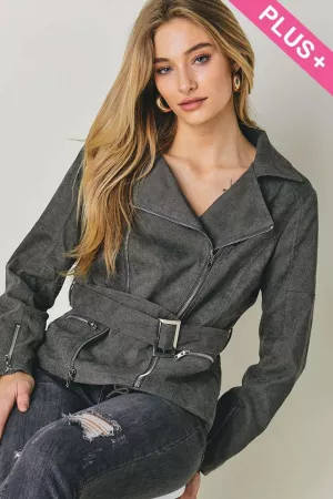 wholesale clothing plus detachable fur collar sleeve corduroy jacket davi & dani