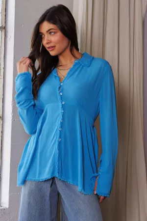 wholesale clothing solid open back waist babydoll shirt top davi & dani
