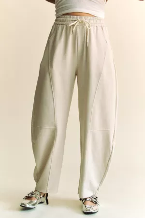 wholesale clothing rhinestone elastic waistband jogger pants davi & dani