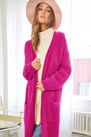 wholesale clothing textured cozy thick oversized loose fit cardigan davi & dani