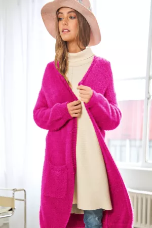 wholesale clothing textured cozy thick oversized loose fit cardigan davi & dani