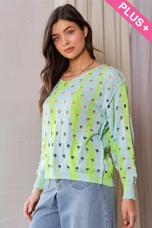 wholesale clothing plus wavy printed relaxed fir button up shirt top davi & dani