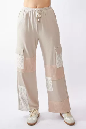 wholesale clothing knit wide opening pants davi & dani