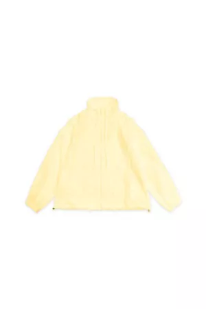 wholesale clothing windbreaker jacket feminine ruffle drawstring davi & dani