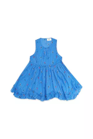 wholesale clothing lightweight sleeveless  round neckline dress davi & dani