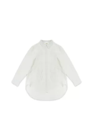 wholesale clothing embroidered button-down shirt featuring davi & dani