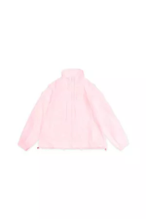 wholesale clothing windbreaker jacket feminine ruffle drawstring davi & dani
