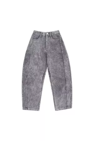 wholesale clothing garment washed corduroy elastic barrel pants davi & dani