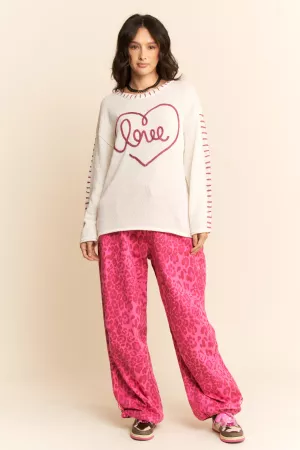 wholesale clothing four leaf clover sweater top davi & dani