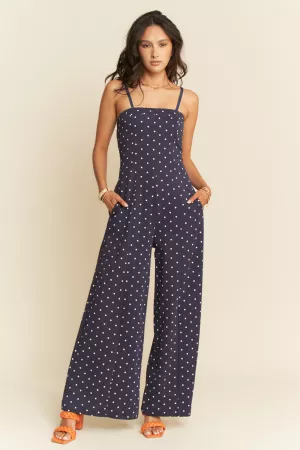 wholesale clothing leopard nfrench terry opening strap jumpsuit davi & dani