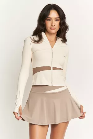 wholesale clothing activewear set consisting top  flared skirt davi & dani