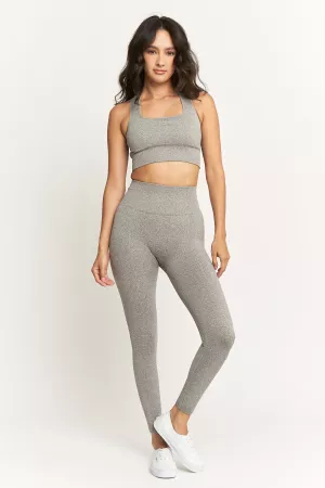 wholesale clothing two-piece set sleeveless crop top long leggings davi & dani