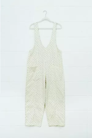 wholesale clothing floral ditsy overall jumpsuits with slider strap davi & dani