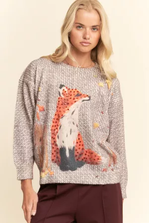 wholesale clothing textured knit pattern and a high neckline sweater davi & dani