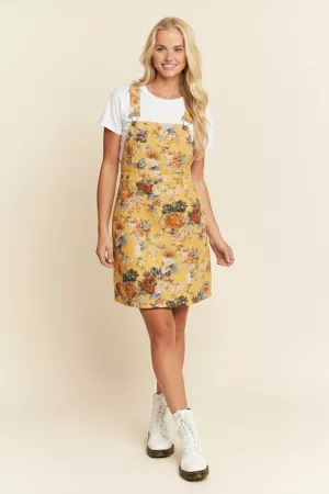 wholesale clothing garden flower printed denim skirtall dress davi & dani