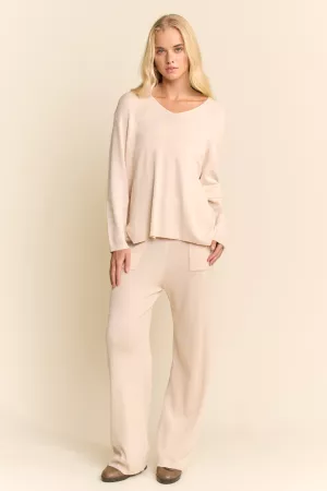 wholesale clothing consists matching brown knit ensemble sweater set davi & dani