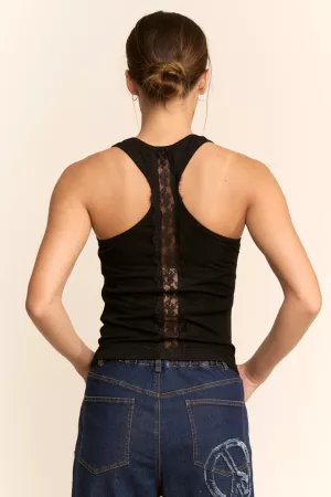 wholesale clothing sleeveless ribbed tank top davi & dani