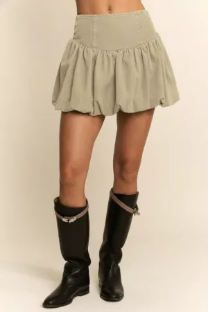 wholesale clothing bubble puffed balloon style effect mini skirt davi & dani