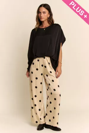 wholesale clothing plus knot short sleeve round neck top davi & dani