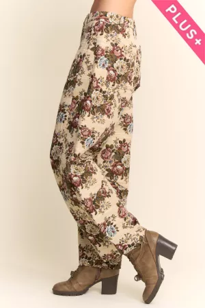 wholesale clothing plus tapestry cargo joggers davi & dani