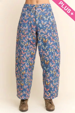 wholesale clothing plus tapestry cargo joggers davi & dani