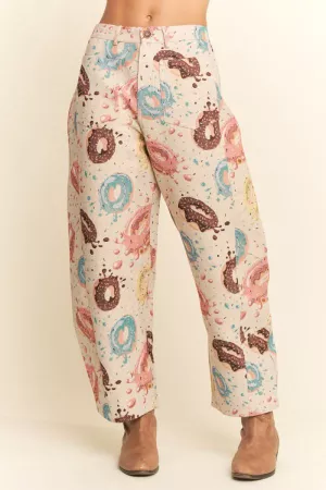 wholesale clothing tapestry cargo joggers davi & dani