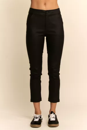 wholesale clothing length pants with front button and zip closure davi & dani