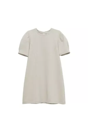 wholesale clothing short sleeve puff shoulder top davi & dani