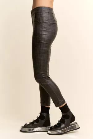 wholesale clothing leopard elastic waist barrel pants davi & dani