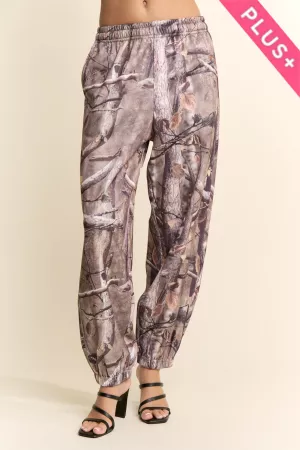 wholesale clothing plus real camo jogger pants davi & dani