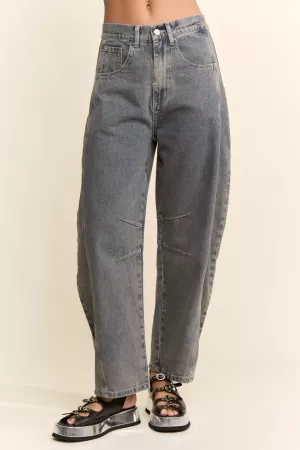 wholesale clothing straight leg distressed denim jeans davi & dani