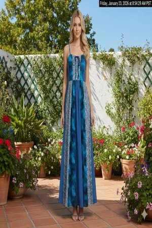 wholesale clothing lace blocked strappy midi dress davi & dani