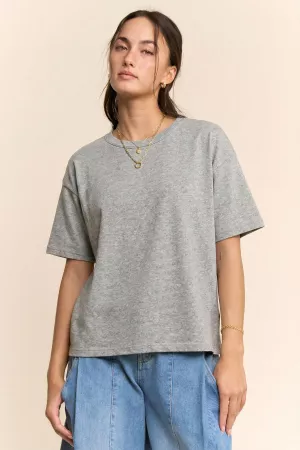 wholesale clothing casual boxy cropped tshirt oversized top davi & dani