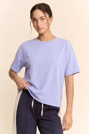 wholesale clothing casual boxy cropped tshirt oversized top davi & dani
