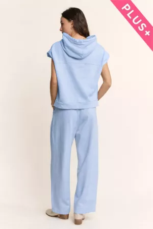 wholesale clothing plus casual oversize hoodie sweatshirttop drawstr davi & dani