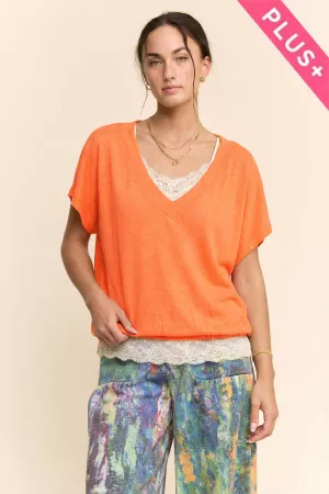 wholesale clothing plus boho style blouse bohemian loose fit top davi & dani