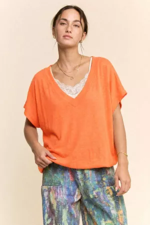 wholesale clothing boho style blouse bohemian loose fit top davi & dani