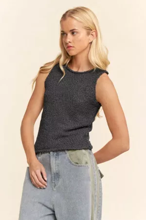 wholesale clothing sleeveless knit tank top davi & dani